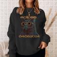 Eclipse Cat Graphic For April 2024 Eclipse Cat Lovers Sweatshirt Gifts for Her