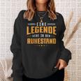 Eine Legende Geht In Den Retirement Pensioner Sweatshirt Geschenke für Sie