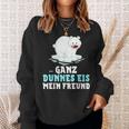 Eisbär Ganz Dünnes Eis Mein Freend Sweatshirt Geschenke für Sie