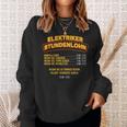 Elektroker Sweatshirt Geschenke für Sie