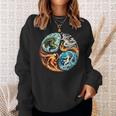 Elemental Harmony Earth Fire Air Water Sweatshirt Gifts for Her