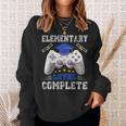 Elementary Level Complete Class Of 2023 Graduation Sweatshirt Gifts for Her