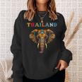 Elephant Thailand Sweatshirt Gifts for Her
