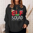 Elf Family Christmas Matching Pajamas Xmas 2023 Elf Squad Sweatshirt Gifts for Her