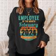Employee Of The Month February 2024 Sweatshirt Gifts for Her