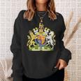 England Crest Flag Souvenir London Sweatshirt Geschenke für Sie