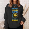 Enjoy Your Life Go Hang Gliding Hang Glider Sweatshirt Gifts for Her