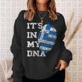 Es Ist In My Dna Greek Genetics Greek Roots Sweatshirt Geschenke für Sie