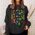 Ethiopian Dress Clothes Geez Alphabet Sweatshirt Gifts for Her