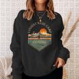 Everest Base Camp Retro Vintage Hiking Apparel Souvenir Sweatshirt Gifts for Her