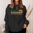 Evergreen Vintage Stripes Fishpond Alabama Sweatshirt Gifts for Her