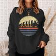 Evolution Drums Sunrise Drummer Sweatshirt Gifts for Her