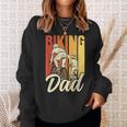 Fahrradfahrenderater Radfahren Radfahrer Fahrrad Papa Papi Sweatshirt Geschenke für Sie