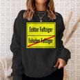 Falscher Fuffziger Fuffzigster 50Th Birthday 1970 Sign Sweatshirt Geschenke für Sie