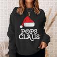 Family Pops Claus Christmas Santa's Hat Matching Pajama Sweatshirt Gifts for Her