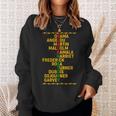 Famous African American Leader Culture Black History Month Sweatshirt Gifts for Her