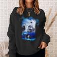 Fantasy Wolf Sweatshirt Gifts for Her