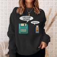 I Am Your Father Usb Floppy Disk It Computer Geek Nerd Sweatshirt Gifts for Her