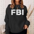 Fbi Logo Federal Bureau Of Investigation Sweatshirt Geschenke für Sie