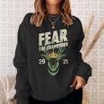 Fear Deer Buck The Champions 2021 Hunter Sweatshirt Gifts for Her