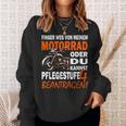 Finger Weg Von Mein Motorrad Motorcycle Rider & Biker S Sweatshirt Geschenke für Sie