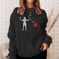 Flag Of Blackbeard Jolly Roger Pirate Flag Sweatshirt Gifts for Her