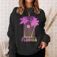 Florida Sunset Colors Aesthetic Classic Sweatshirt Gifts for Her