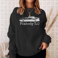 Foxbody Muscle Car 50L Car Enthusiast Sweatshirt Gifts for Her