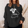 Franken Bavarian Frankish Bavarian Flag Sweatshirt Geschenke für Sie