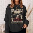 Freaking Awesome Logging Worker Sweatshirt Gifts for Her