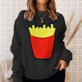 French Fry For The Love Of Fries Fry Sweatshirt Gifts for Her
