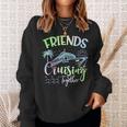 Friends Cruise 2024 Cruising Together Friends Matching Squad Sweatshirt Gifts for Her