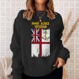 Frigate Hms Ajax F114 Warship Veterans Day Father Grandpa Sweatshirt Gifts for Her