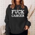 Fuck Cancer Fu Cancer I Hate Cancer F Cancer Sweatshirt Gifts for Her