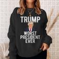 Funk Fck F Donald Trump Impeach President Anti Republican Sweatshirt Gifts for Her