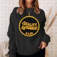April 2024 Solar Eclipse Totality Awesome Sweatshirt Gifts for Her