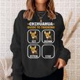 Chihuahua Guide To Training Dog Owner Chihuahua Sweatshirt Gifts for Her