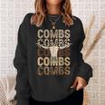 Combs Country Music Western Cow Skull Cowboy Sweatshirt Gifts for Her