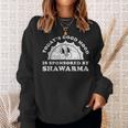 Cute Retro Vintage Shawarma Or Shawarmas Sweatshirt Gifts for Her