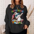 Dabbing Bunny Easter Happy Easter For Boys Girls Adult Sweatshirt Gifts for Her