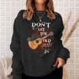Don't Let The Old Man In Vintage Guitar Country Music Sweatshirt Gifts for Her