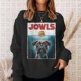 Drooling Boxer Jowls Fawn Dog Mom Dog Dad Burger Sweatshirt Gifts for Her