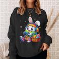 Easter Egg Playing Video Game For Gamer Boys N Sweatshirt Gifts for Her