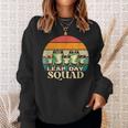 Frog Lover Leap Day Squad February 29 Cool Retro Style Sweatshirt Gifts for Her