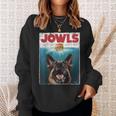 German Shepherd Jowls Hamburger Gsg Dog Mom Dog Dad Sweatshirt Gifts for Her