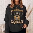 Groundhog Squad Happy Groundhog Day 2024 Sweatshirt Gifts for Her