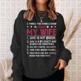 Husband 5 Things You Should Know About My Wife Sweatshirt Gifts for Her