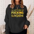 I'm Just A Ray Of Fucking Sunshine Sweatshirt Gifts for Her