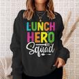Lunch Hero Squad School Lunch Lady Squad Food Service Sweatshirt Gifts for Her