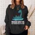Nessie Monster Von Loch Ness Monster Scotland Sweatshirt Geschenke für Sie